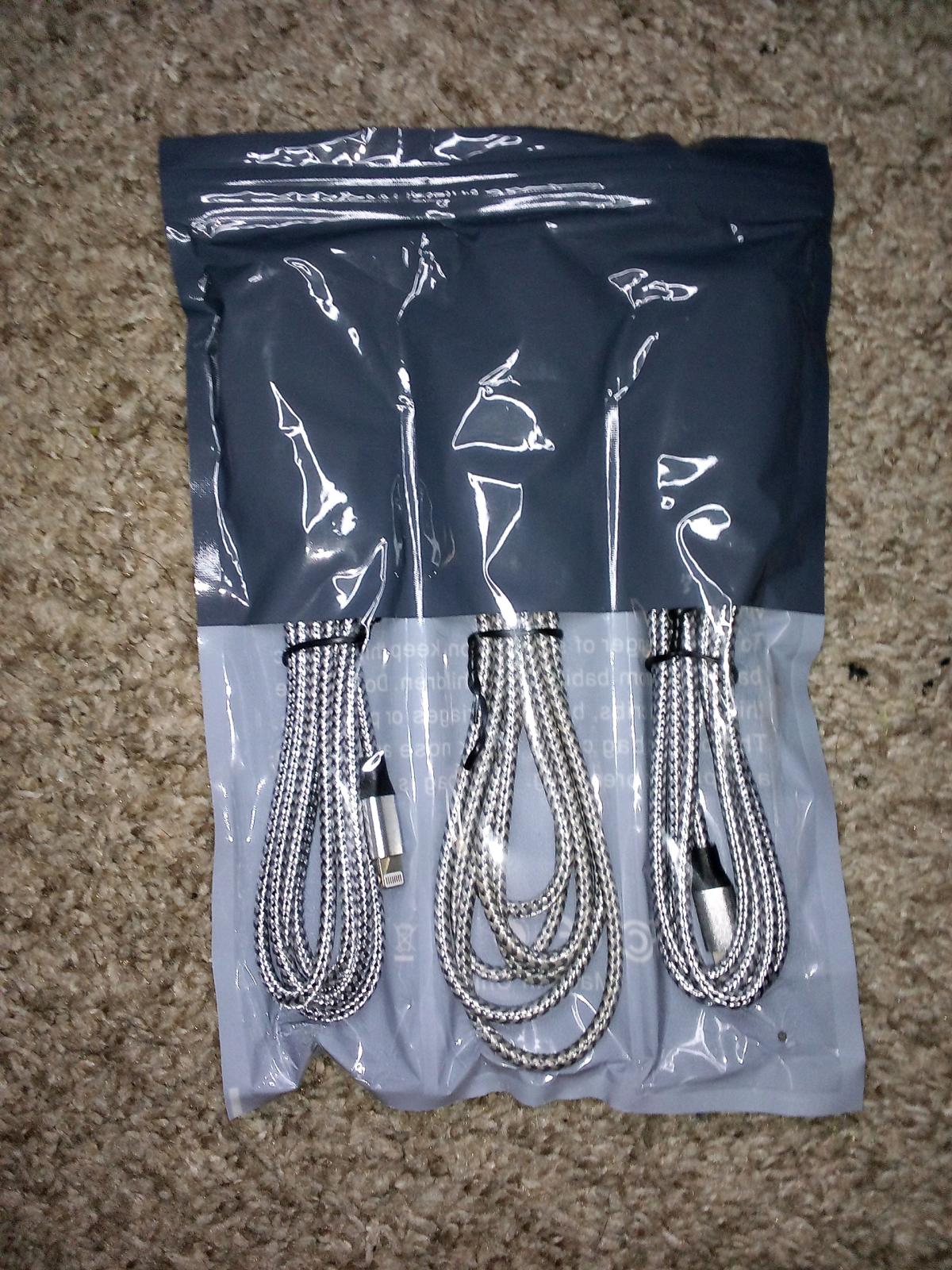 USB A to Lightning Cables 6ft