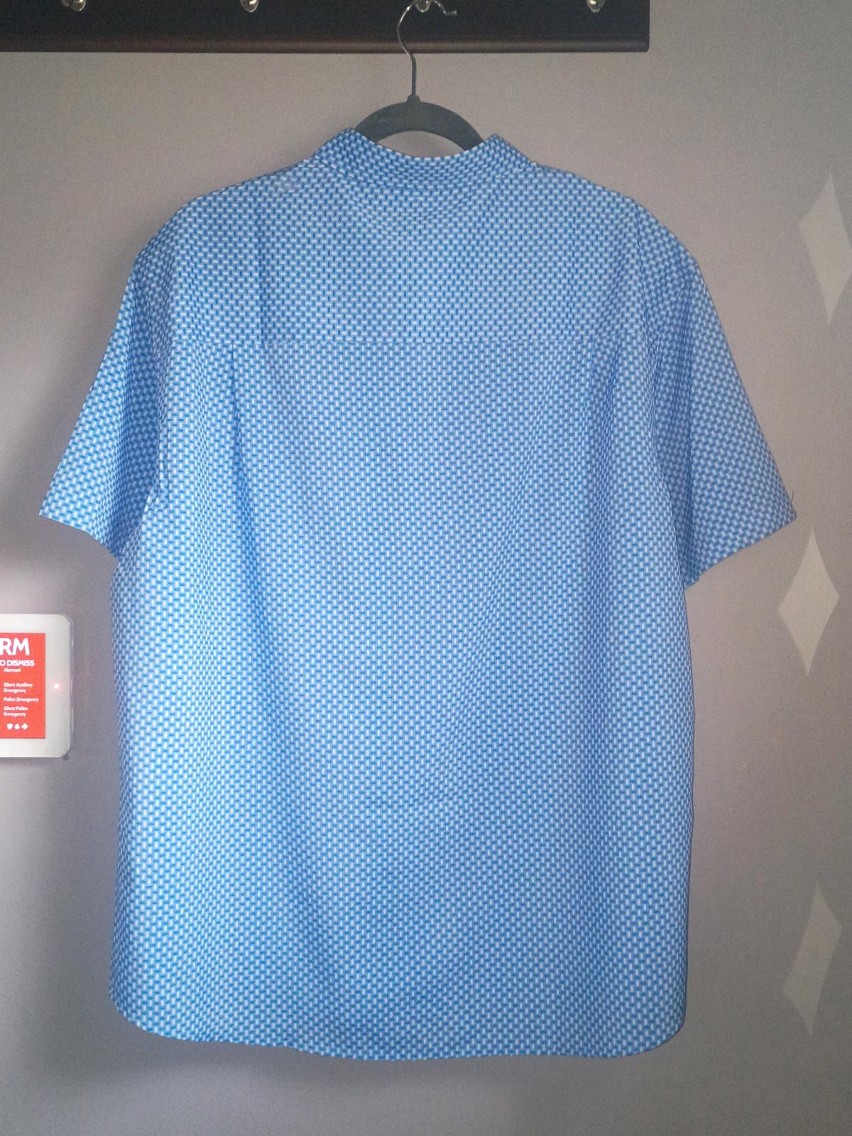 Nick Graham Mens Short Sleeve Light Blue Small