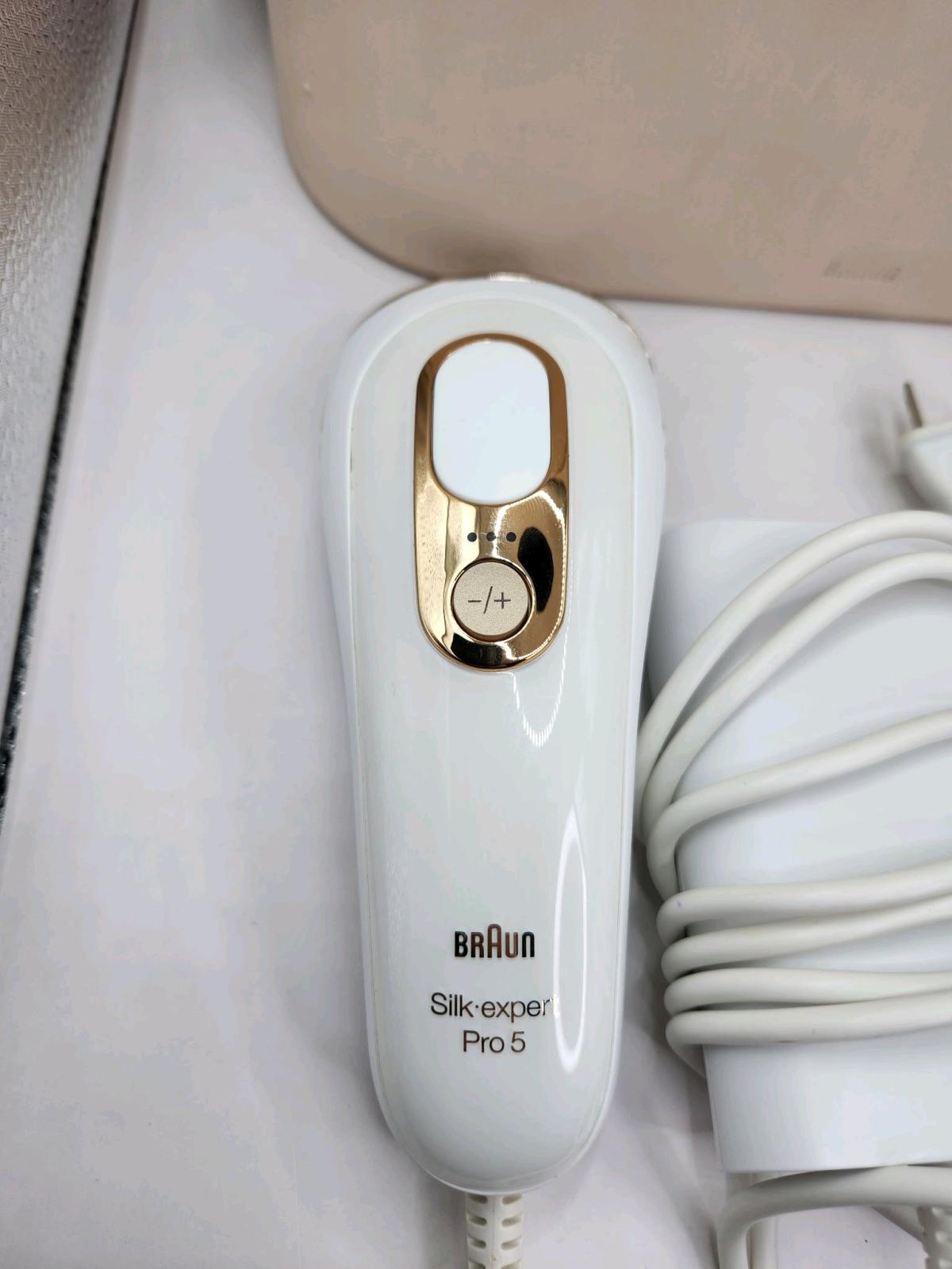 Braun Silkexpert Pro 5 IPL hair removal device at home lazer