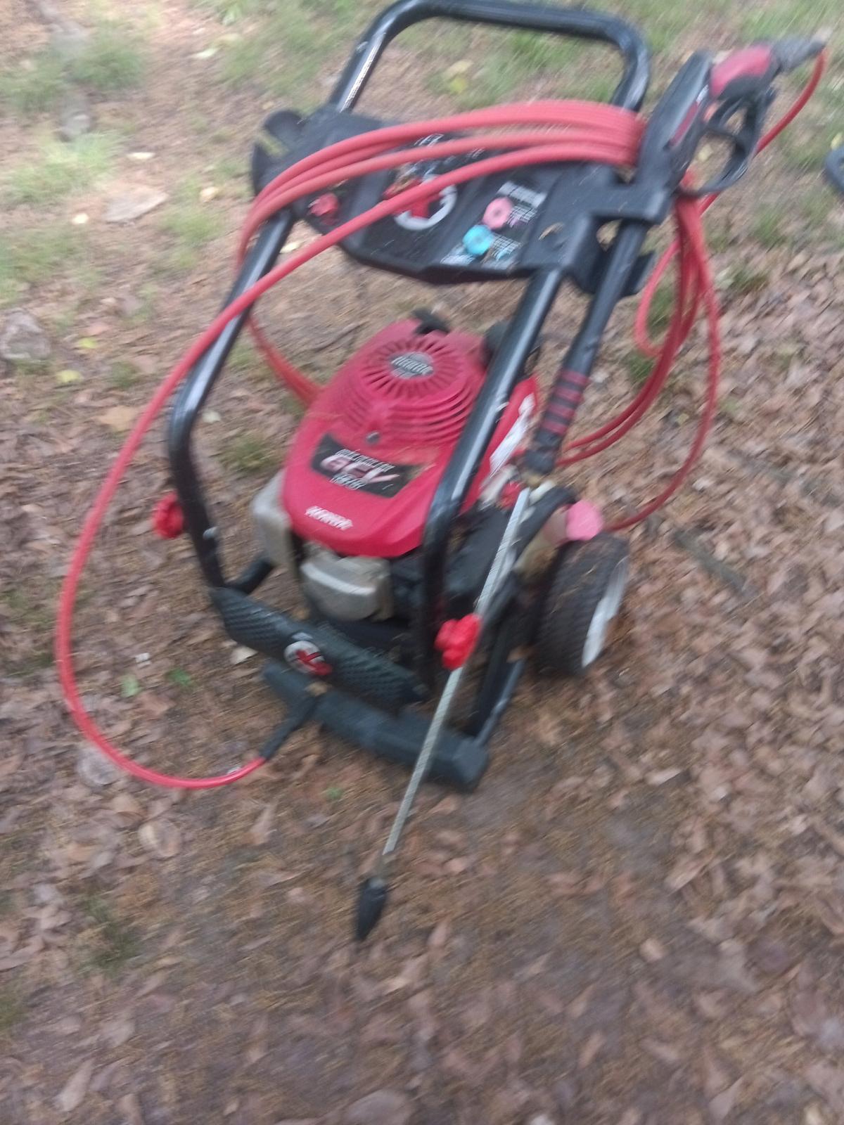 Honda GCV 190 3000 psi pressure washer
