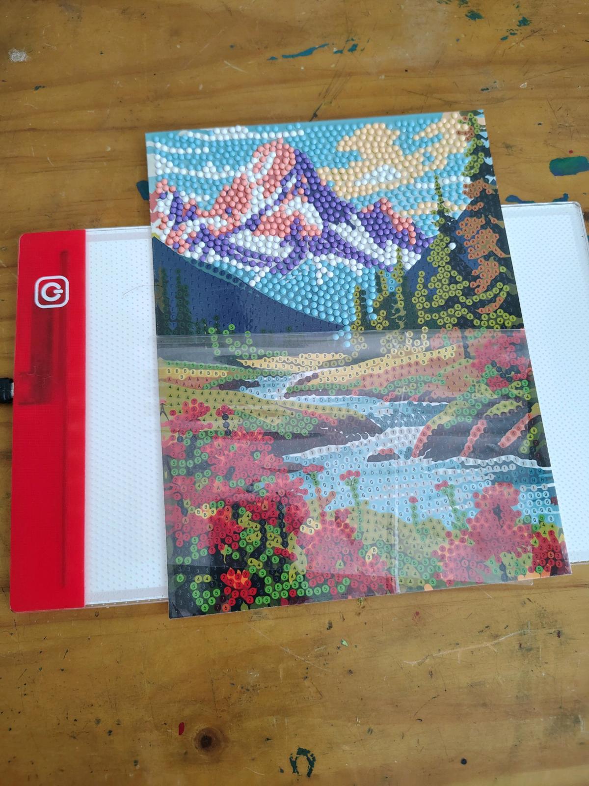 completed diamond art paintings