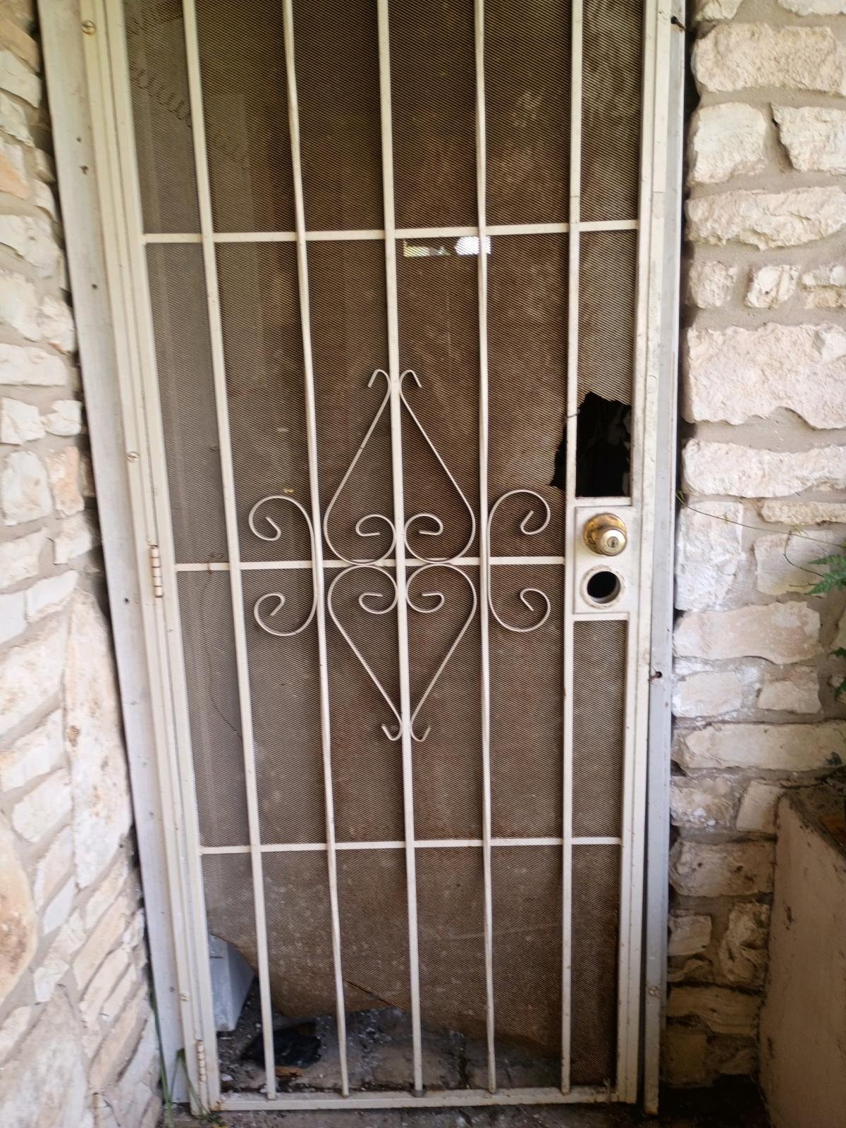 Metel Doors need work