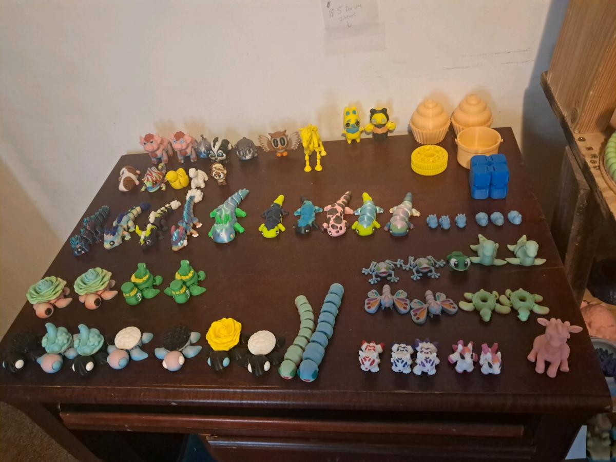 3d prints 5 dollar items