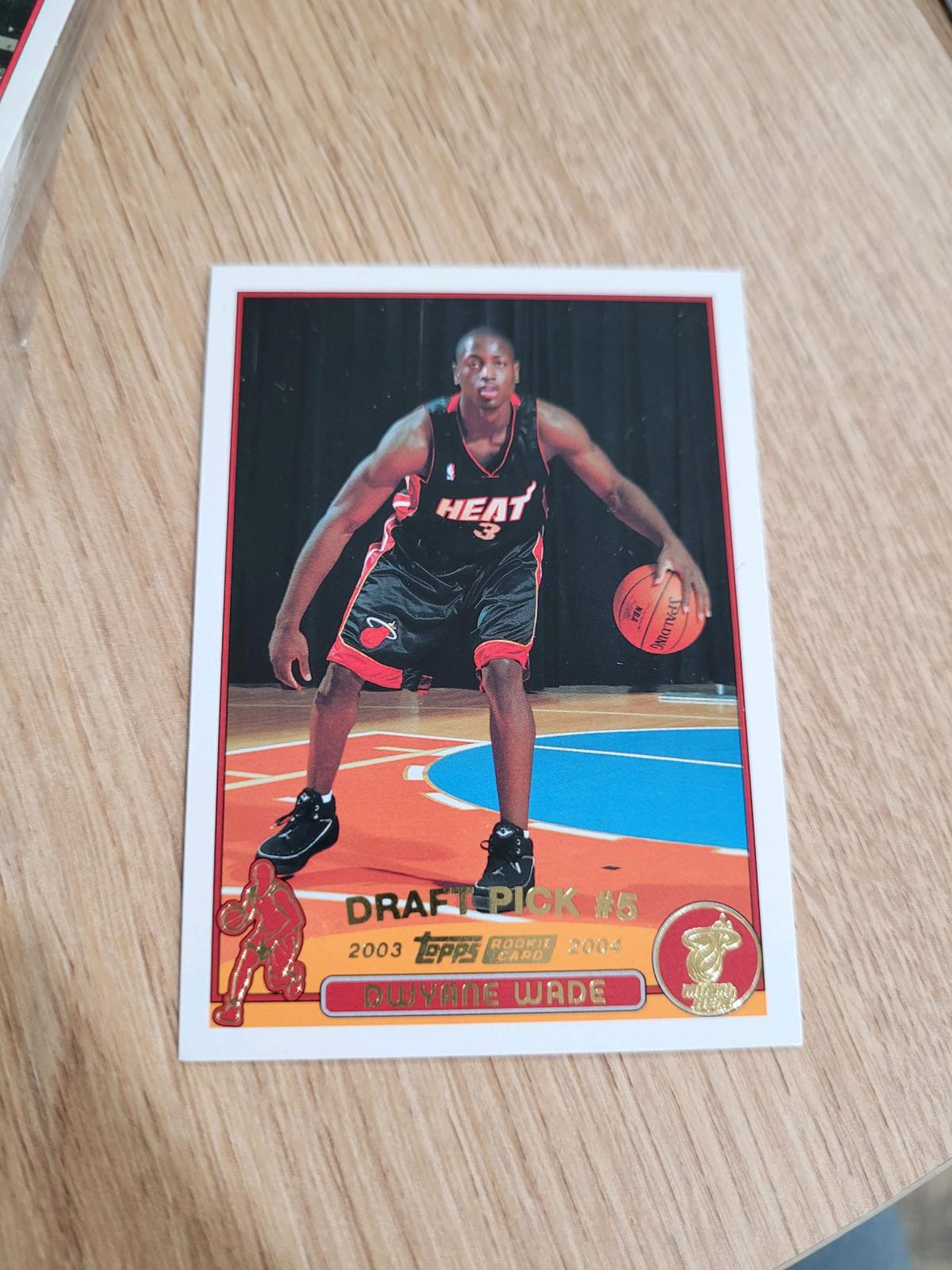 2003 Topps Dwayne Wade Rookie Card