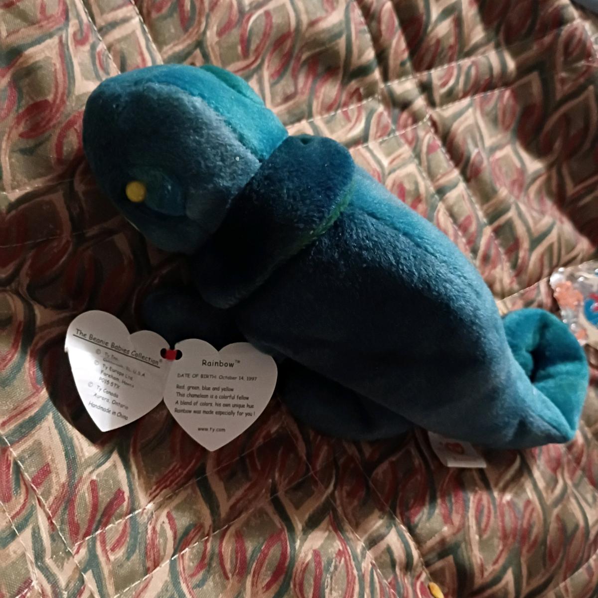 ty beanie babie name rainbow