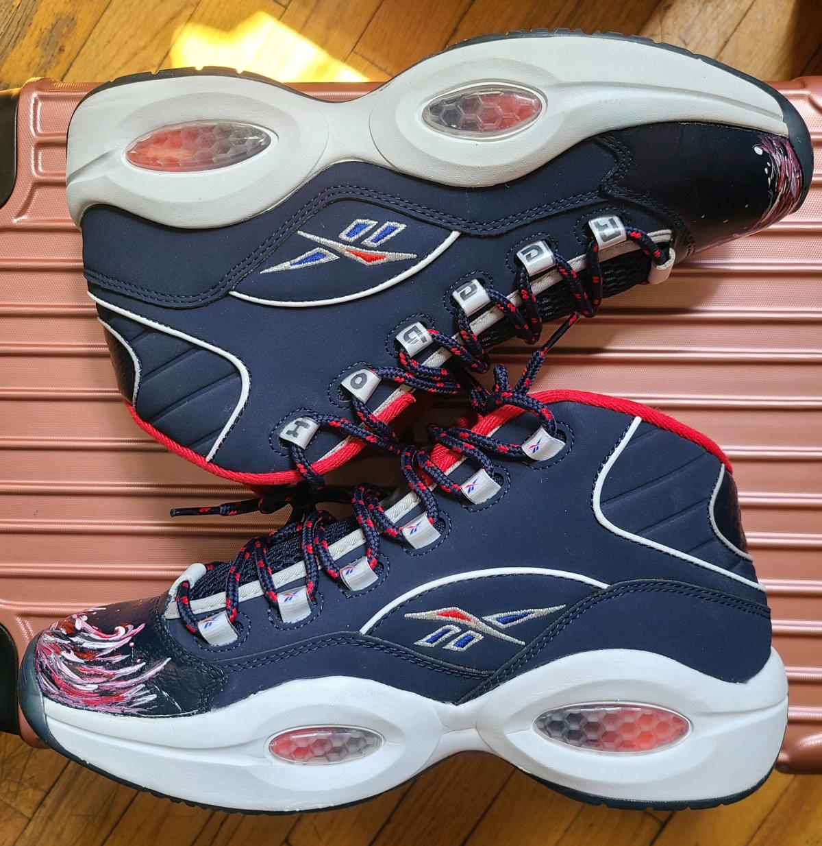Custom Painted Reebok Mid Question