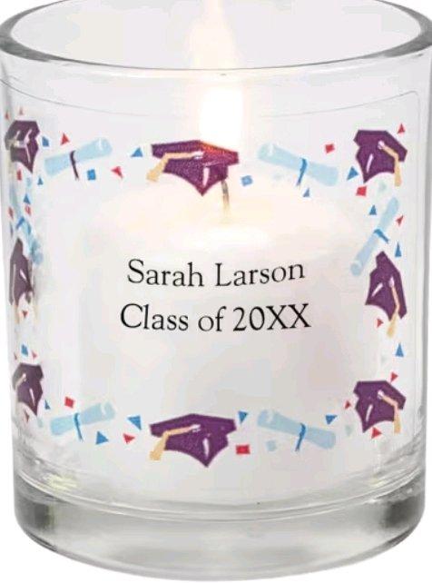 2 12 x 1 34 Graduation Hats  Diplomas Plastic Sticker Labels