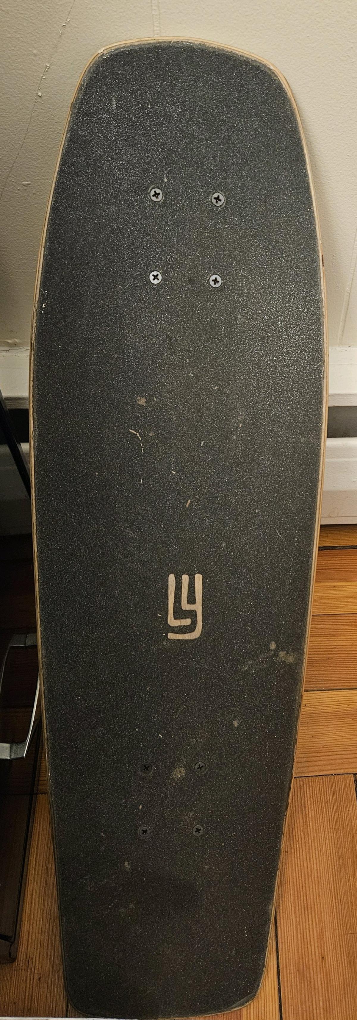 Landyachtz 282 Dinghy Coffin Engraving