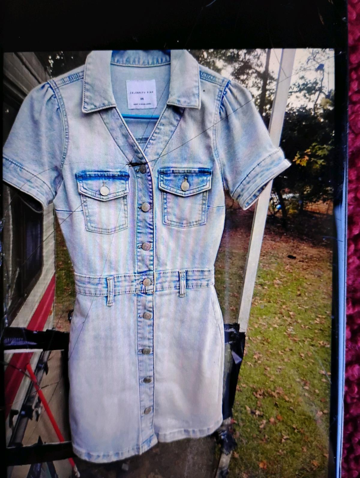 A Sexy XS Denim Jean Dress