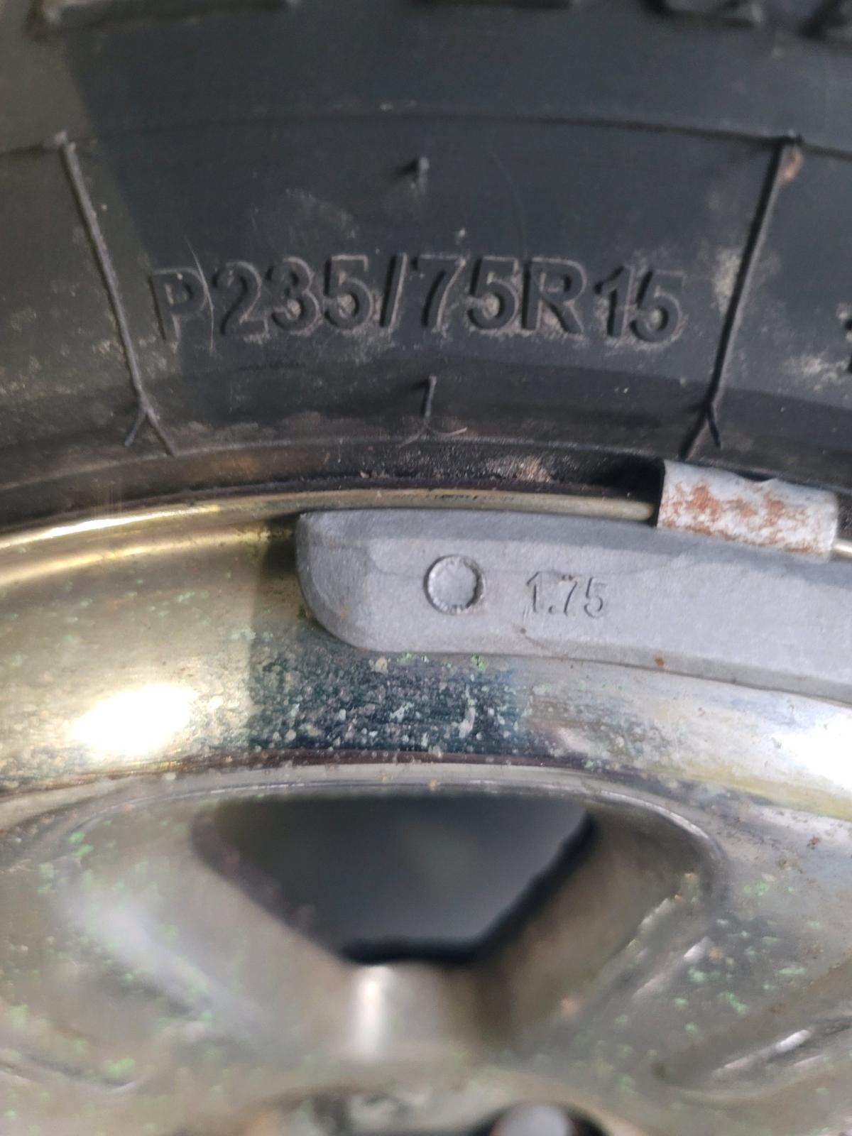 size 15 truck tires