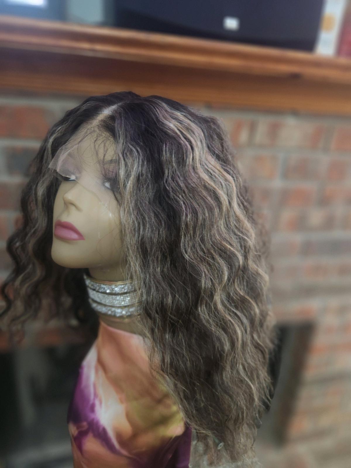 damaged lace wig