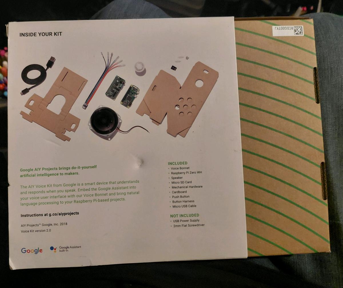 Google AIY Voice Kit 2