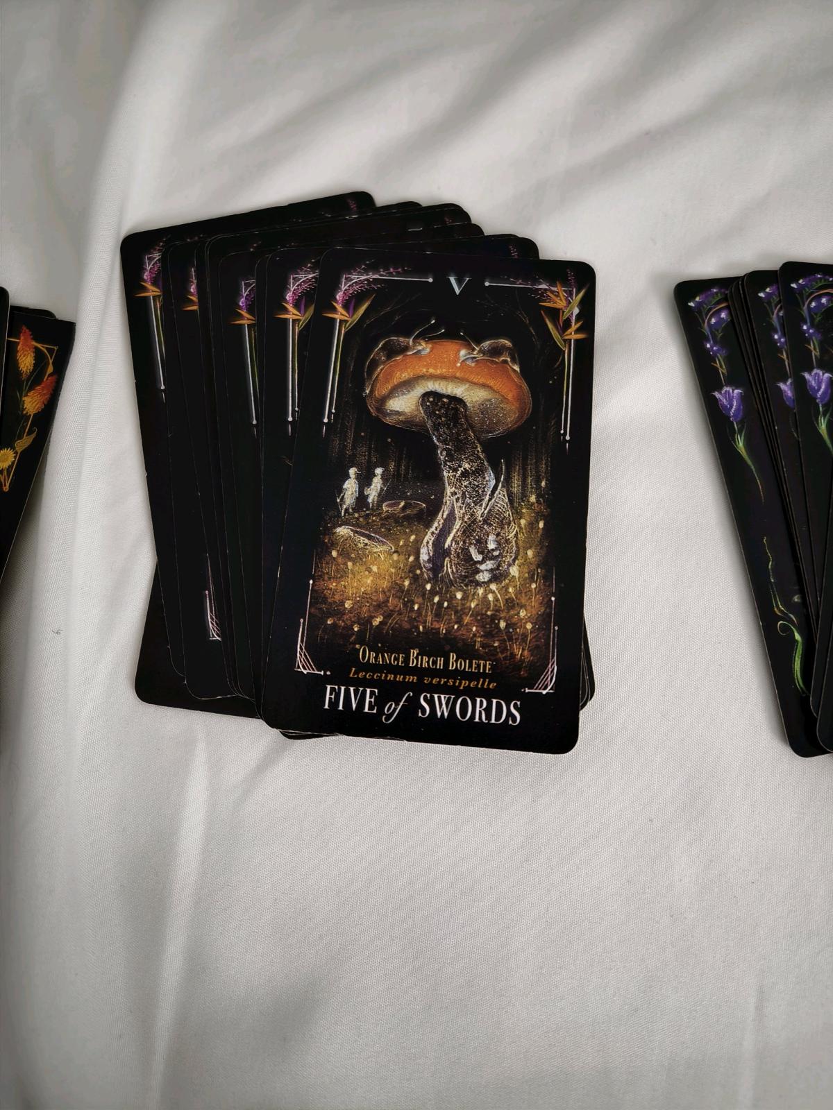Mushroom Tarot deck by Midnight Magic