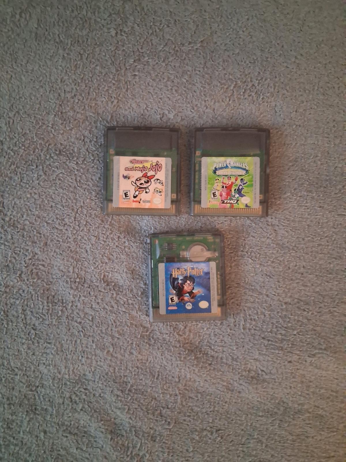 Nintendo Gameboy Color with Games And Carrying Bag