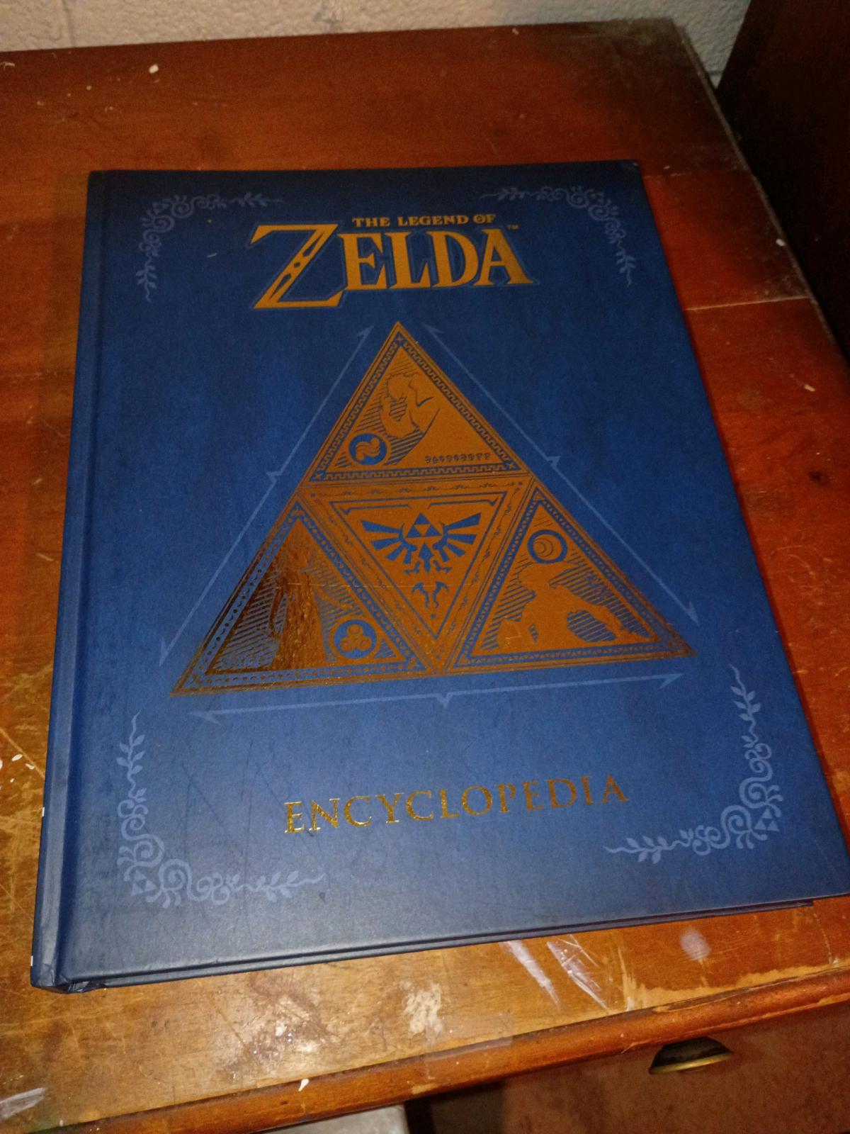 legend of Zelda encyclopedia blue book