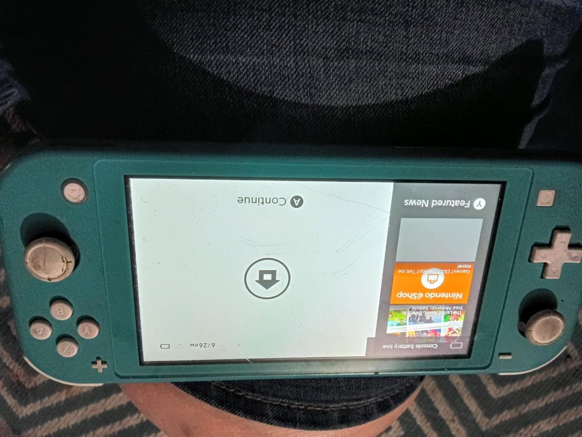 Nintendo switch turquoise