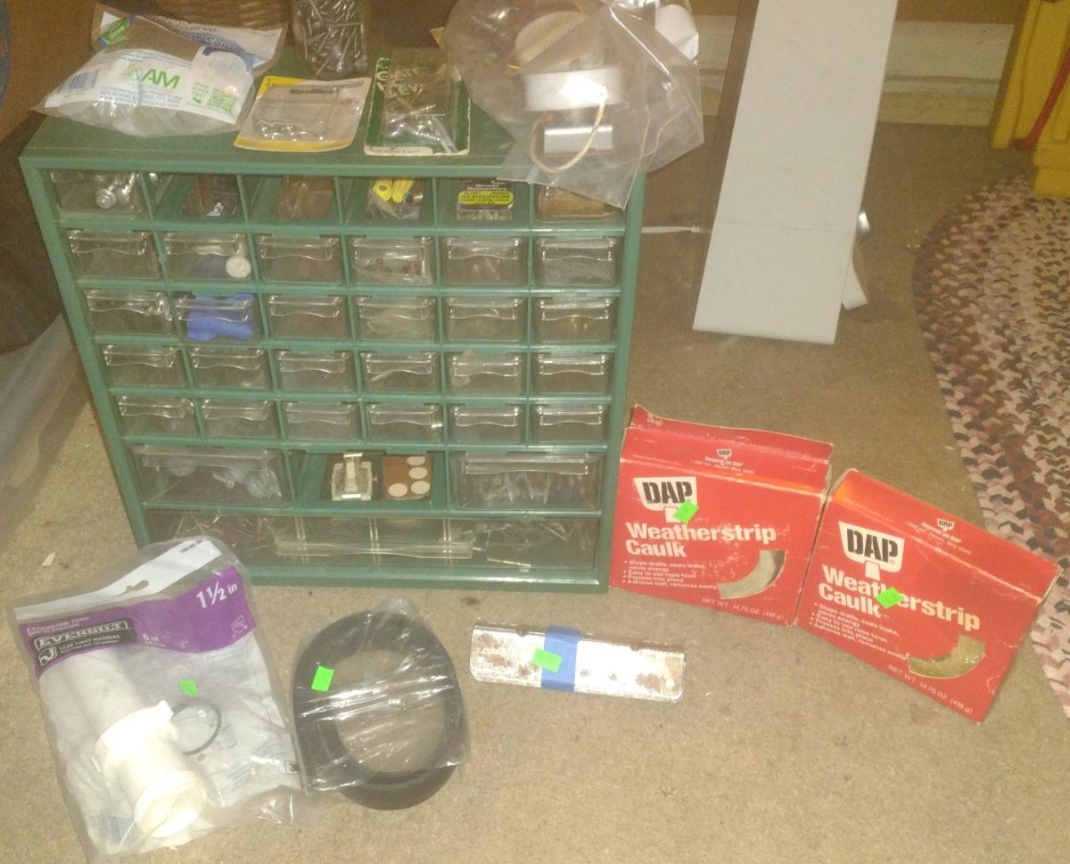 Supplied Tool Storage and Accessories