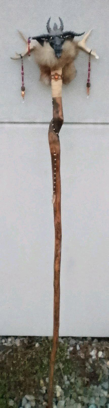 Necro Mancer Staff for Gen Conn or dark fantasy roll playing