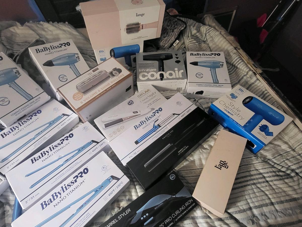 BABYLISS PRO NANO BIO IONIC CONAIR  LANGE HAIR STYLING TOOLS