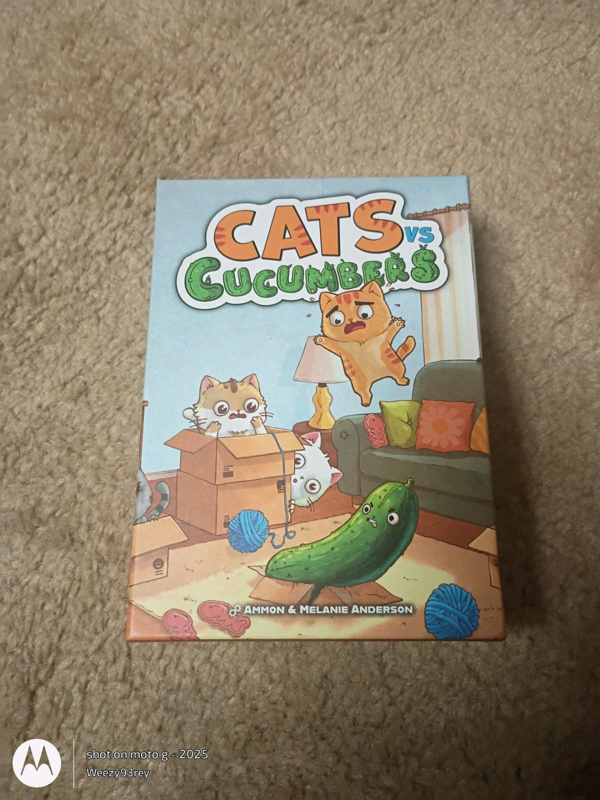 Cats and Cucumbers board games