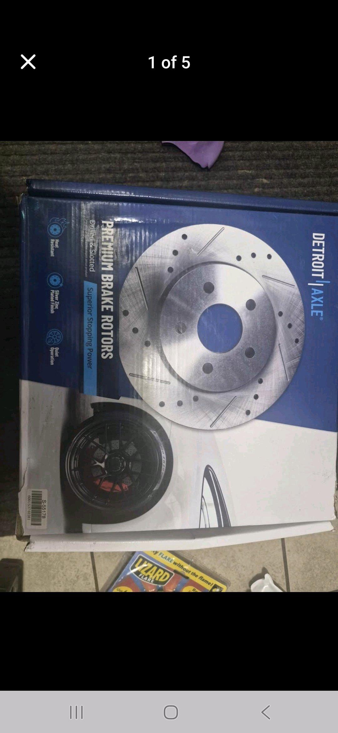Rotors caliber sway bar