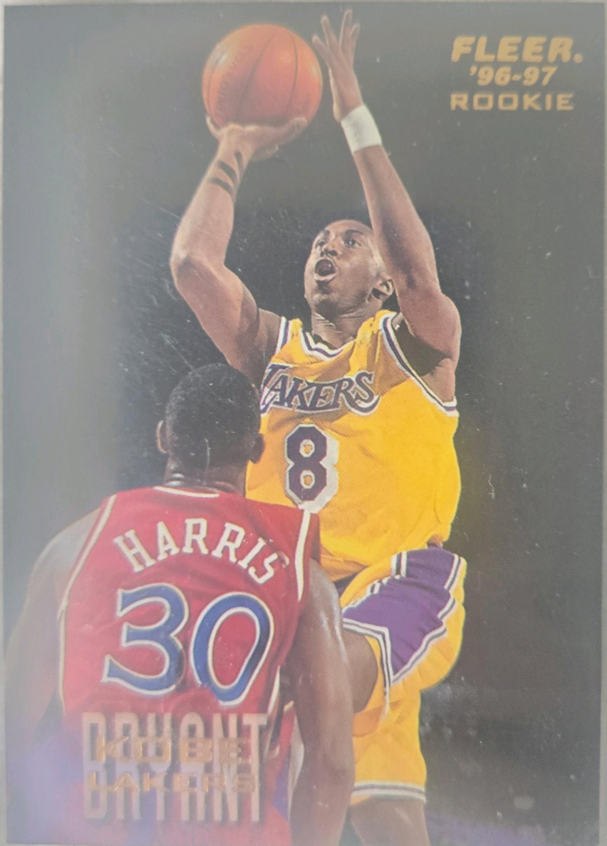 199697 Fleer 203 Kobe Bryant rookie card