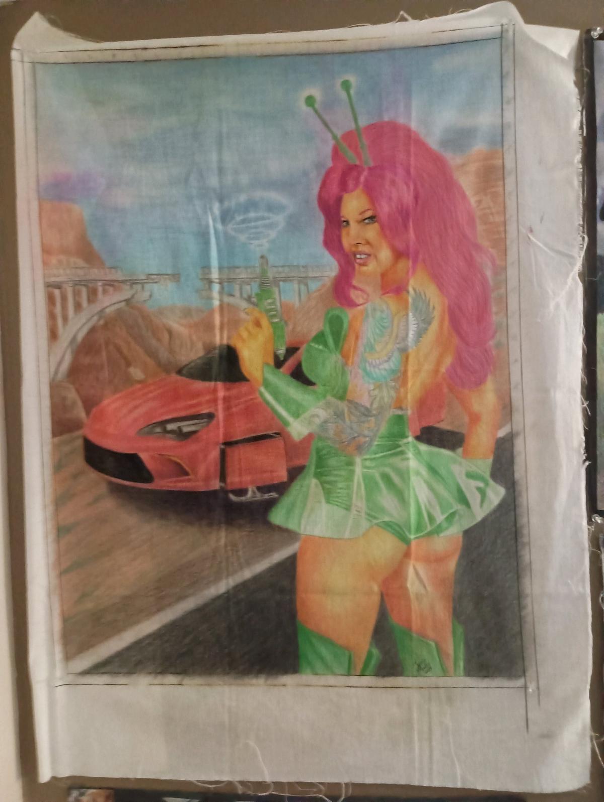 self learned prison artist and tattoo artist