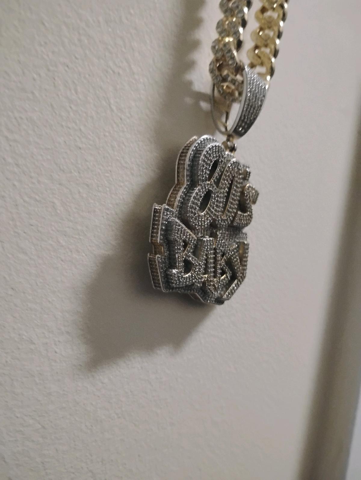 80s Baby Iced Out Cuban Chain