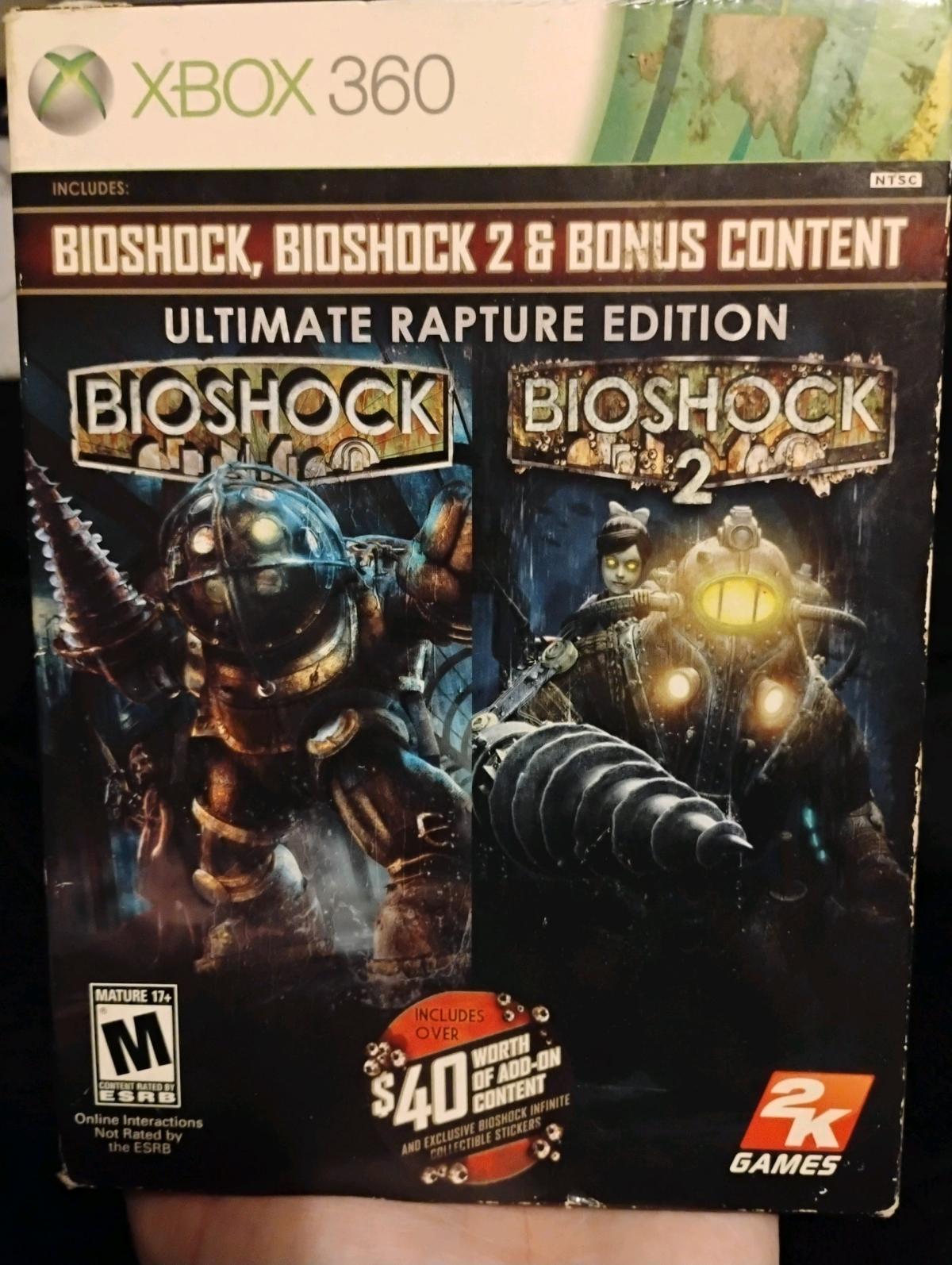 Bioshock 1 and 2 Box Set with DLC