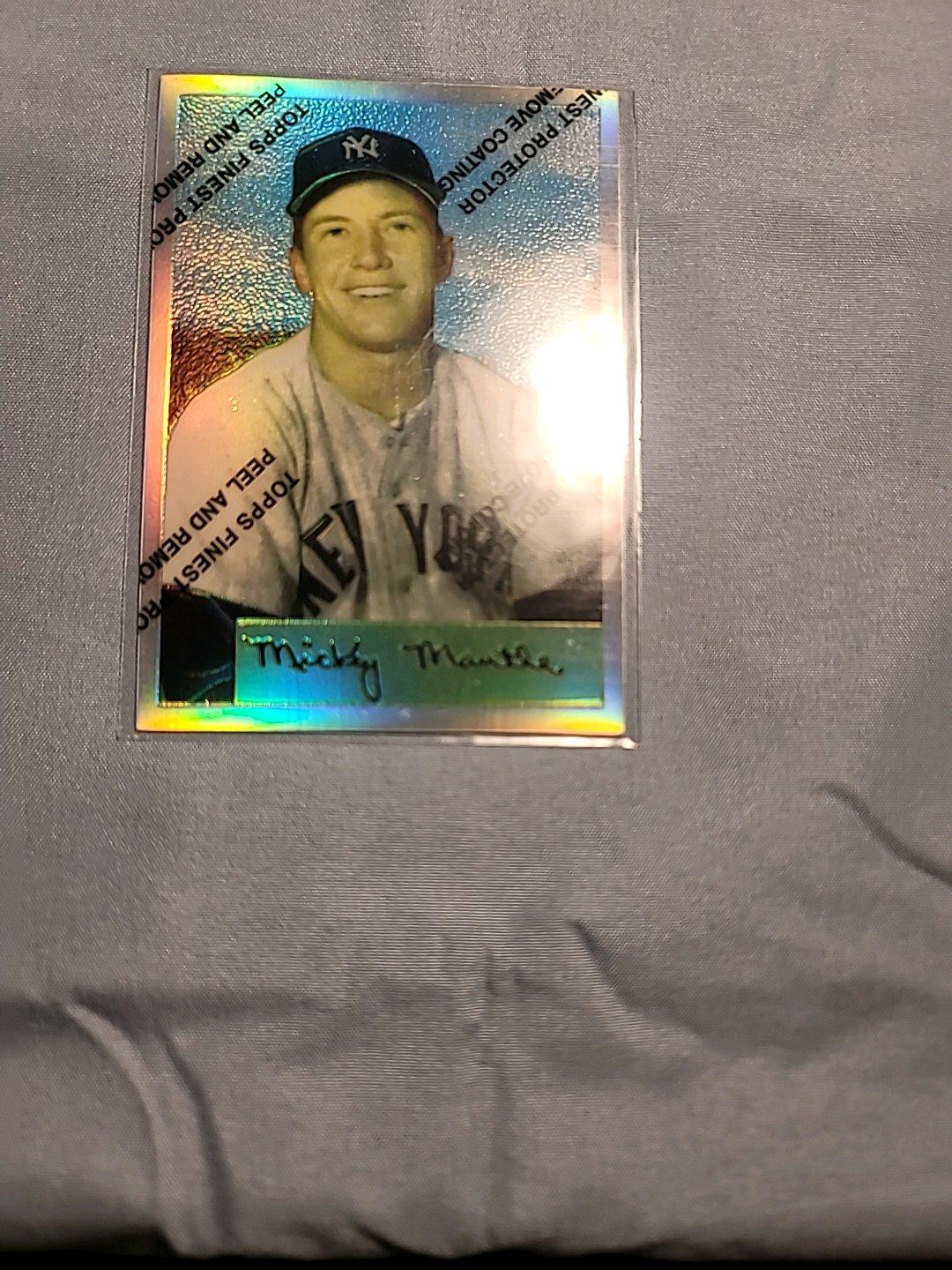 mickey mantle 1962 baseball card