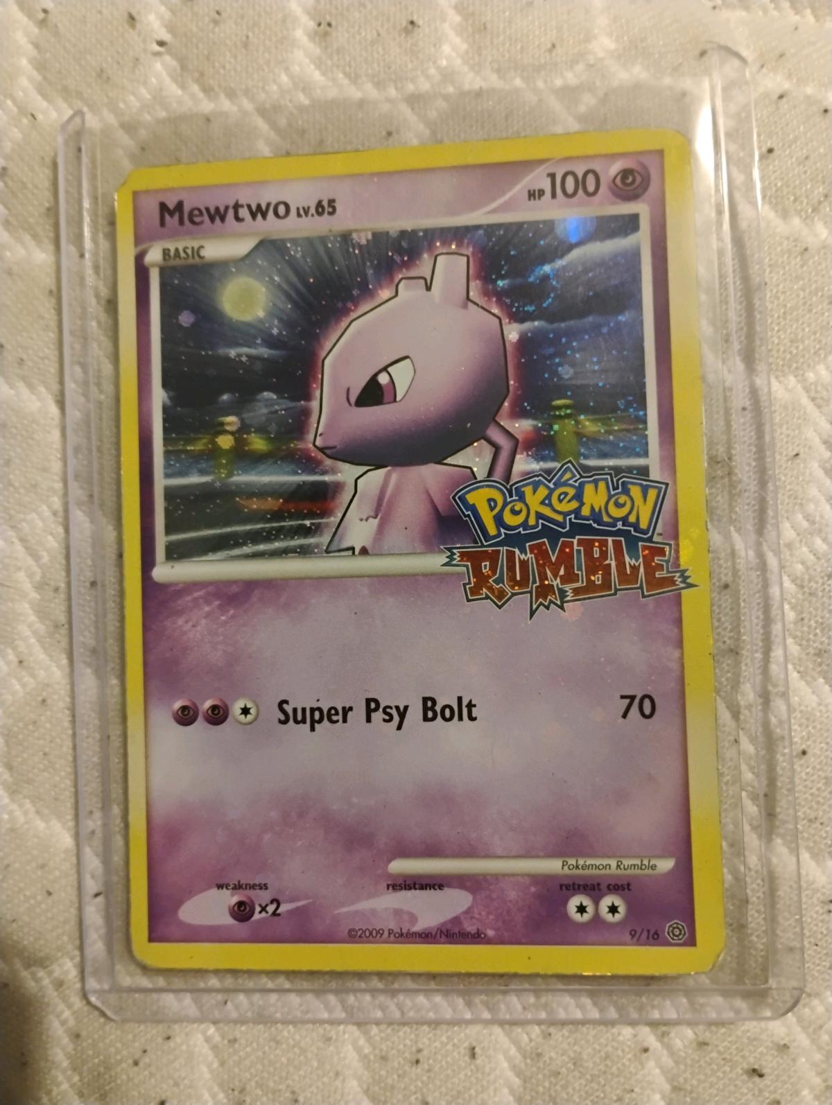 2009 Pokemon Rumble Mew and MewTwo