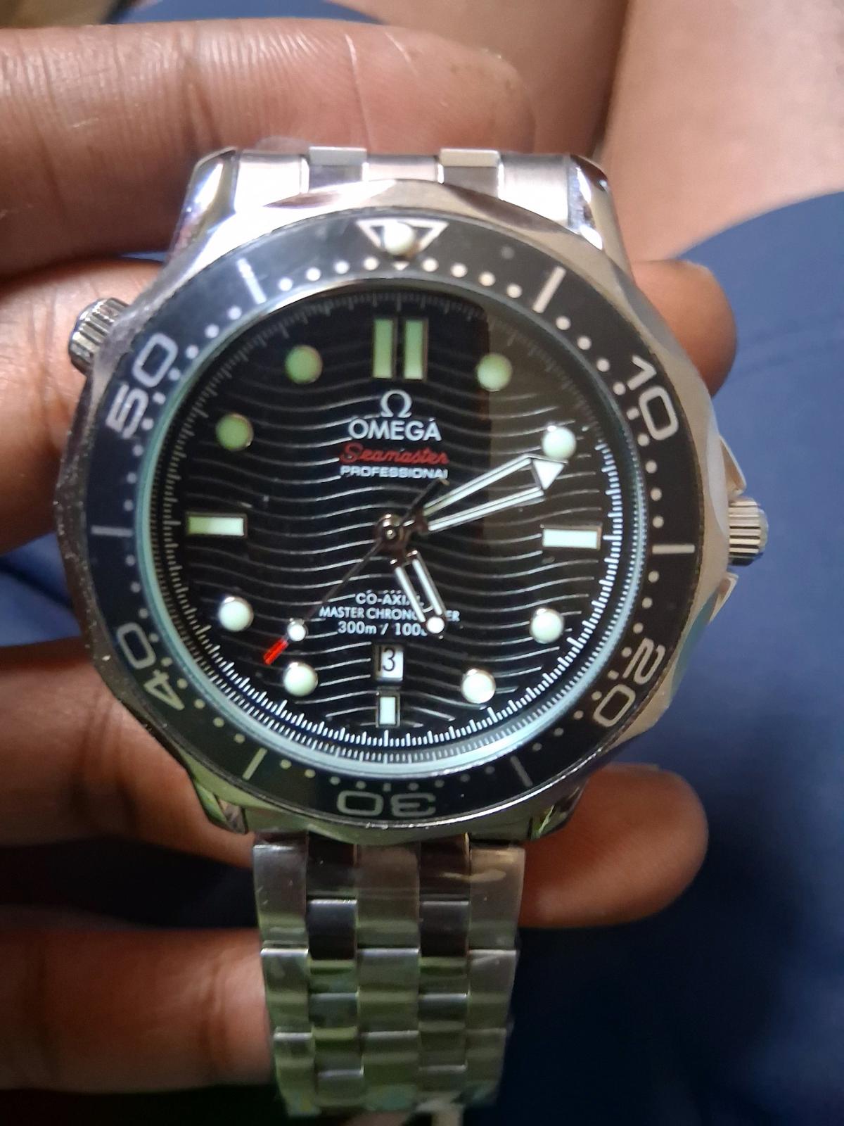 Omega Seamaster Professional 300m CoAxial Diver  Black Dial