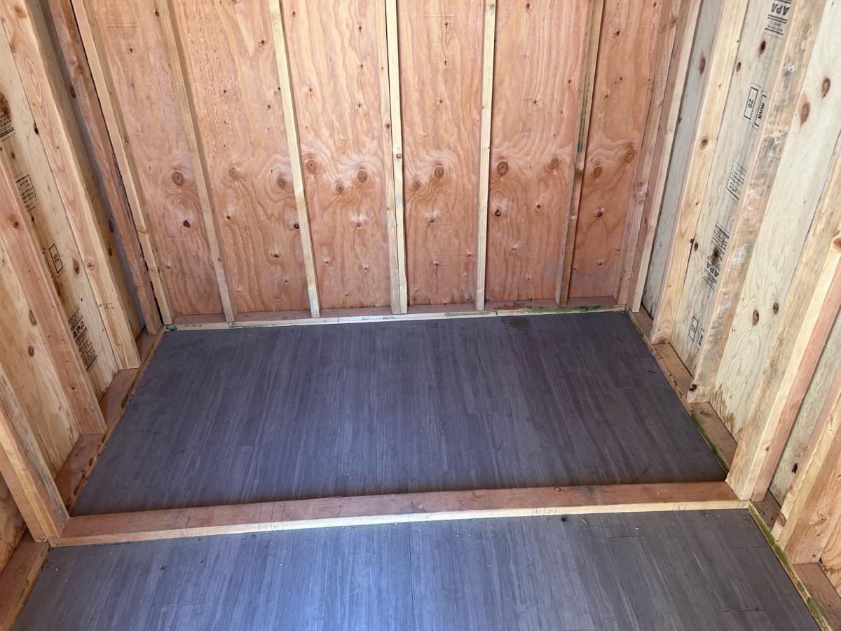 8x12 Shed Paint Ready