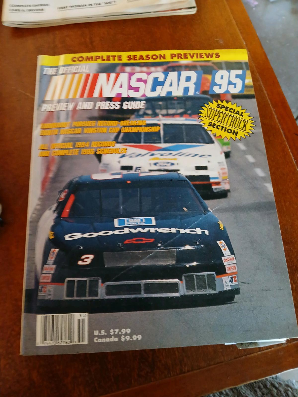 Indy 500 programs from 1992 to 2007
