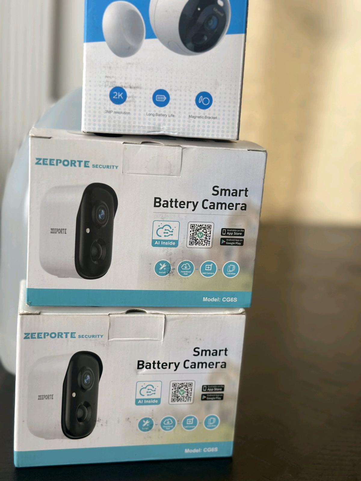 Kit de 3 Cmaras de Seguridad WiFi  100 Inalmbricas Nue