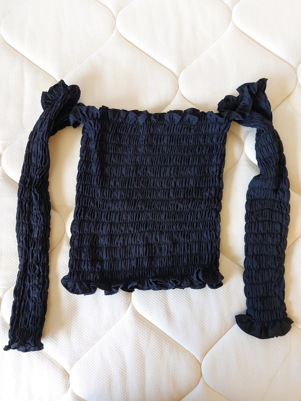 Handmade luxury black top by Olivia Rose Havelock OneAddingt