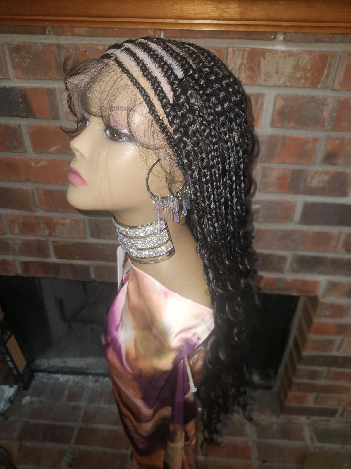 360 Lace Frontal Braided Wig