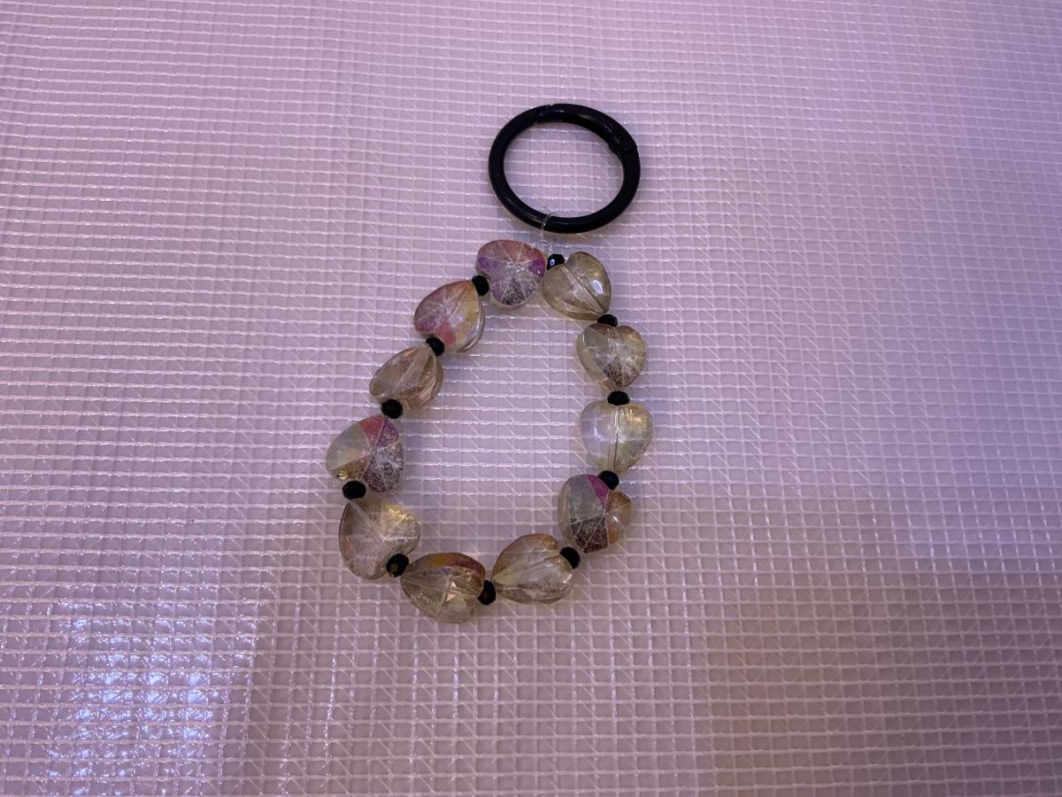 gothic handmade keychain