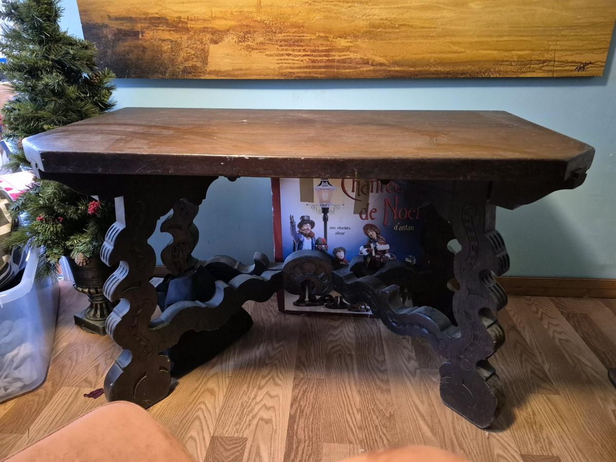 nice Used Solid Wood Living Room entry table