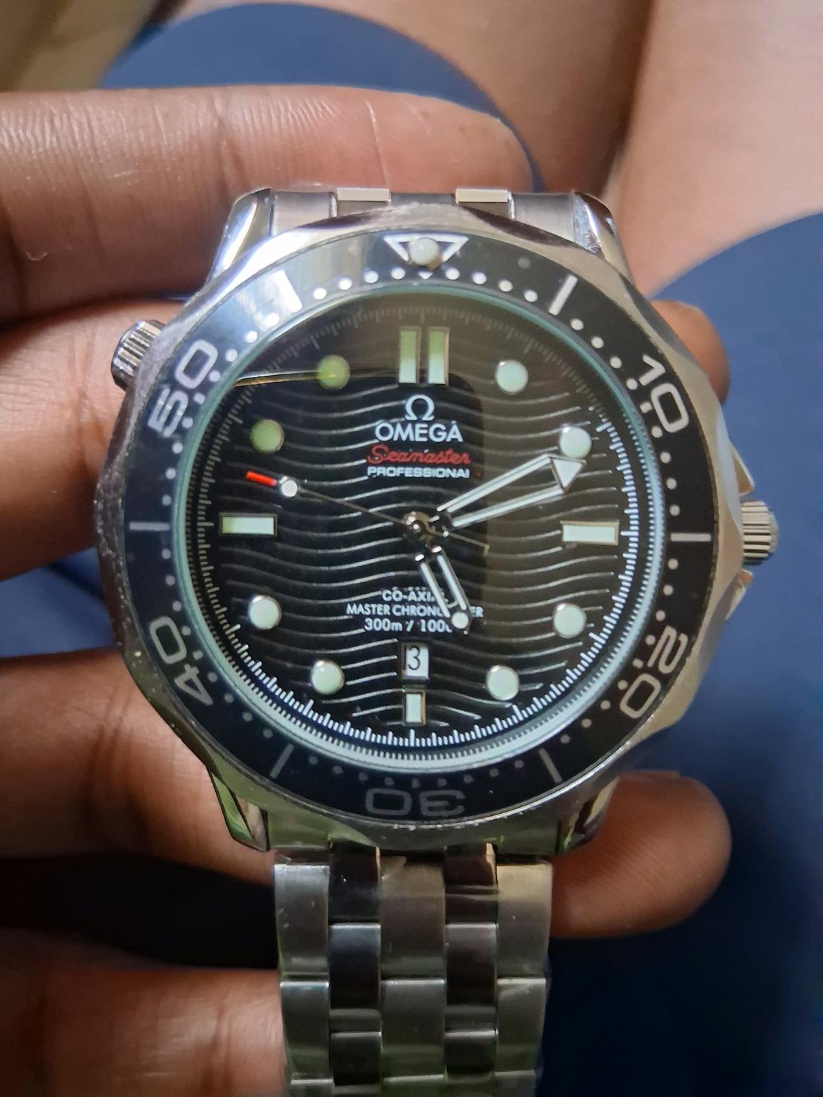 Omega Seamaster Professional 300m CoAxial Diver  Black Dial