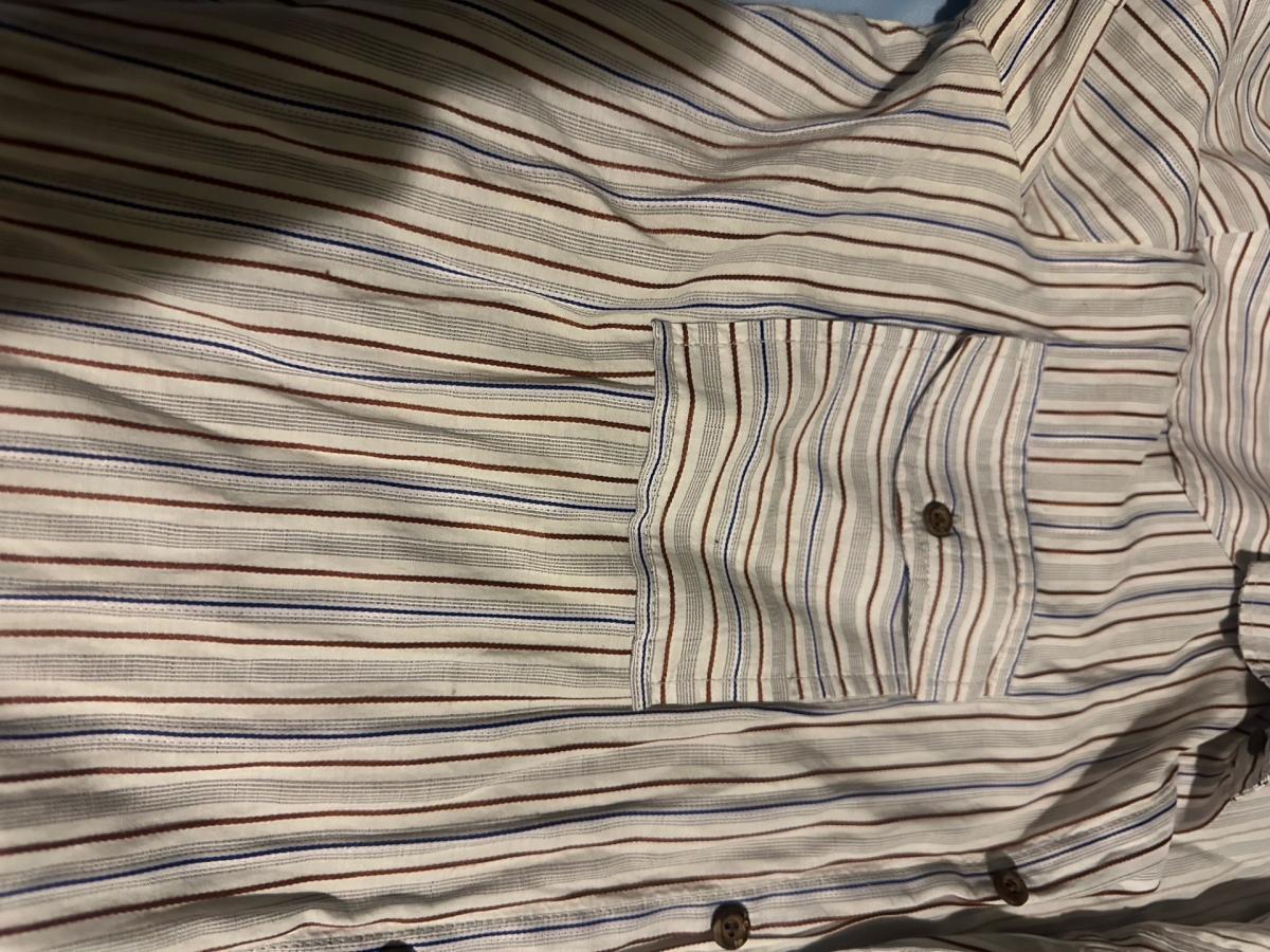 Diesel man pin strip short sleeve shirt