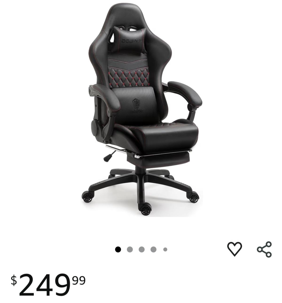 Dowinx Gaming Office Chair 350lbs Like New