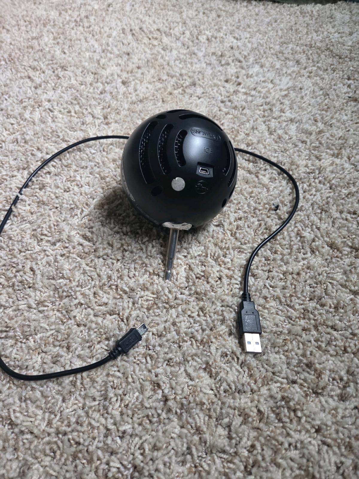 blue microphone
