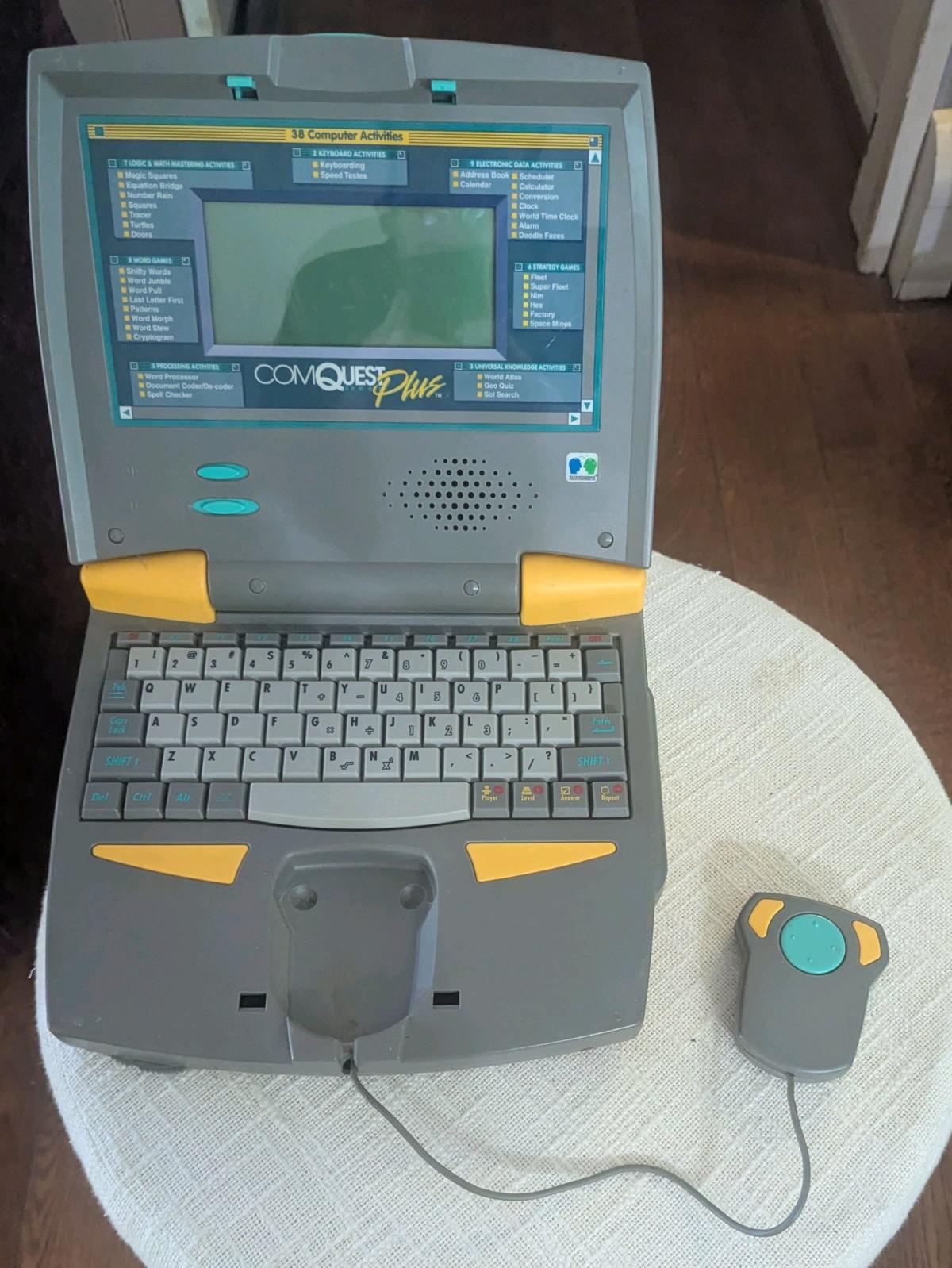 Vintage ComQuest Plus Computer Laptop