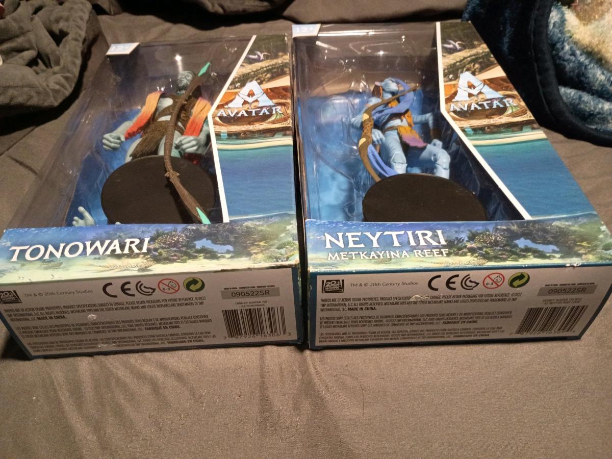 McFarlane toys avatar action figures