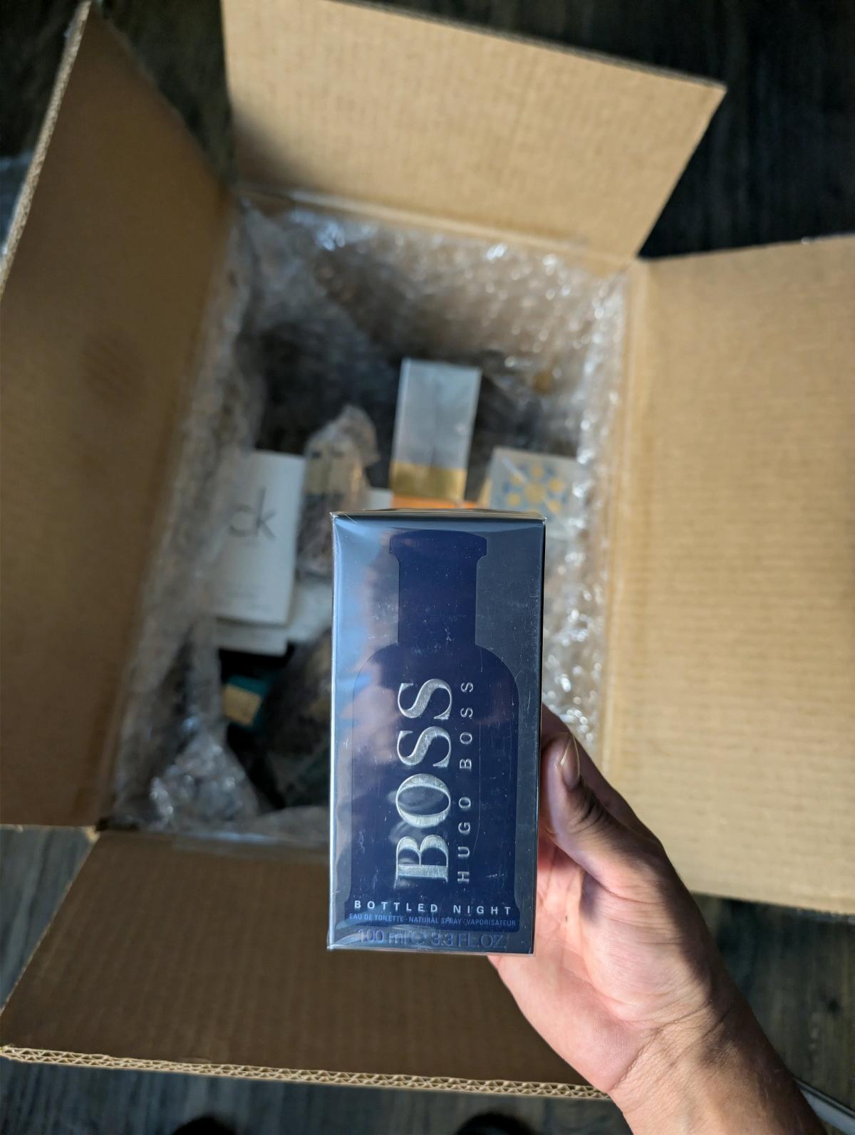 Hugo Boss Bottled Night  Premium Mens Fragrance Original
