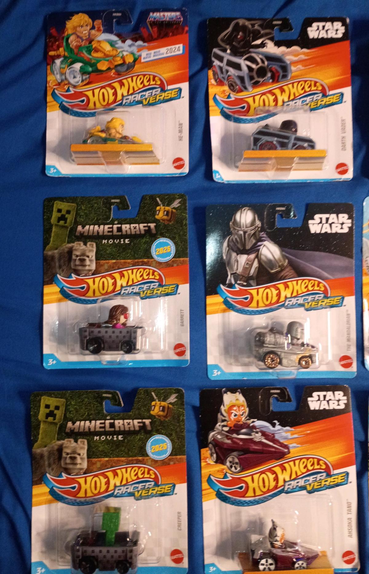 15 packs of hotwheels racerverse
