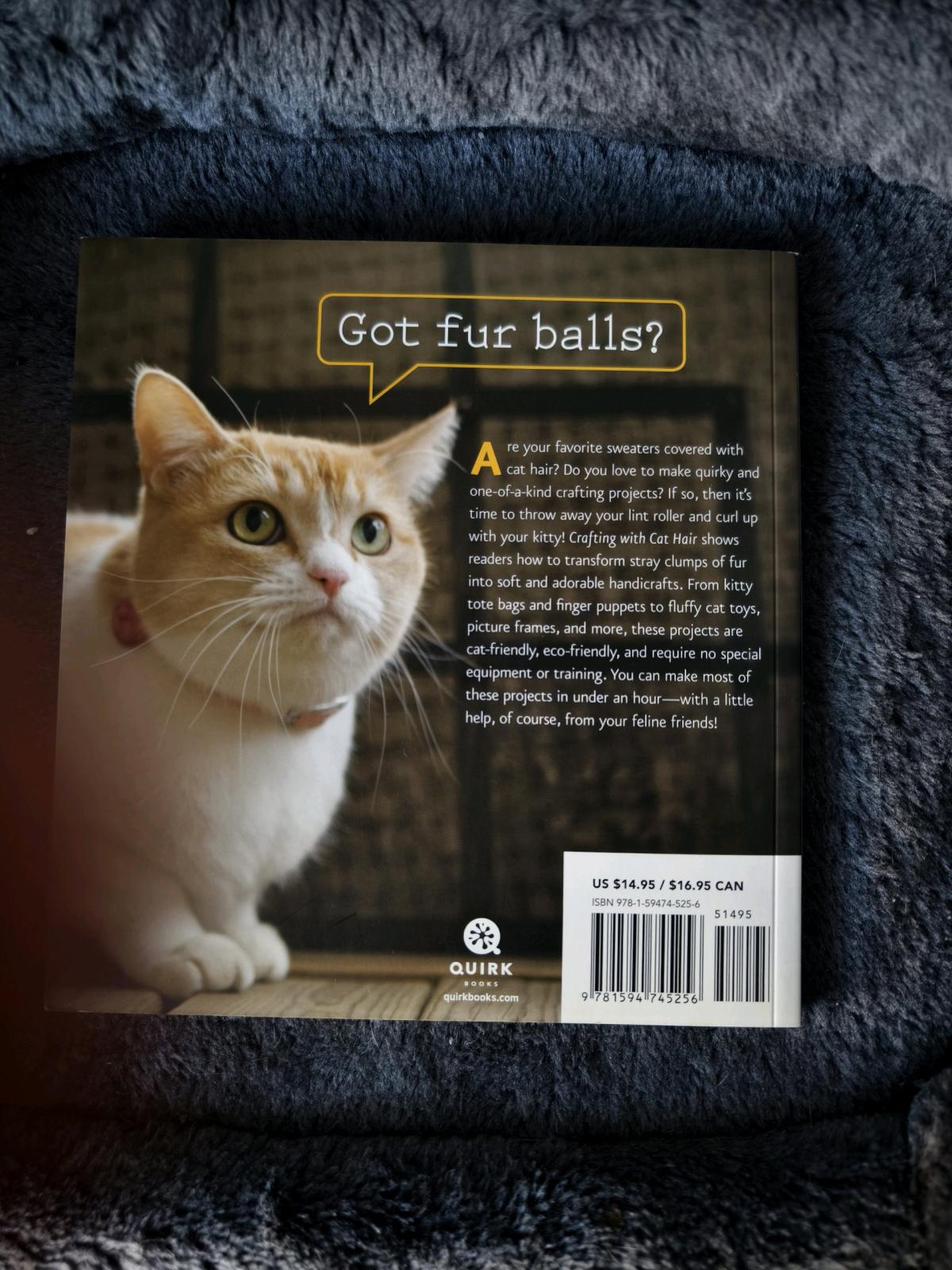 Crafting with cat hair book
