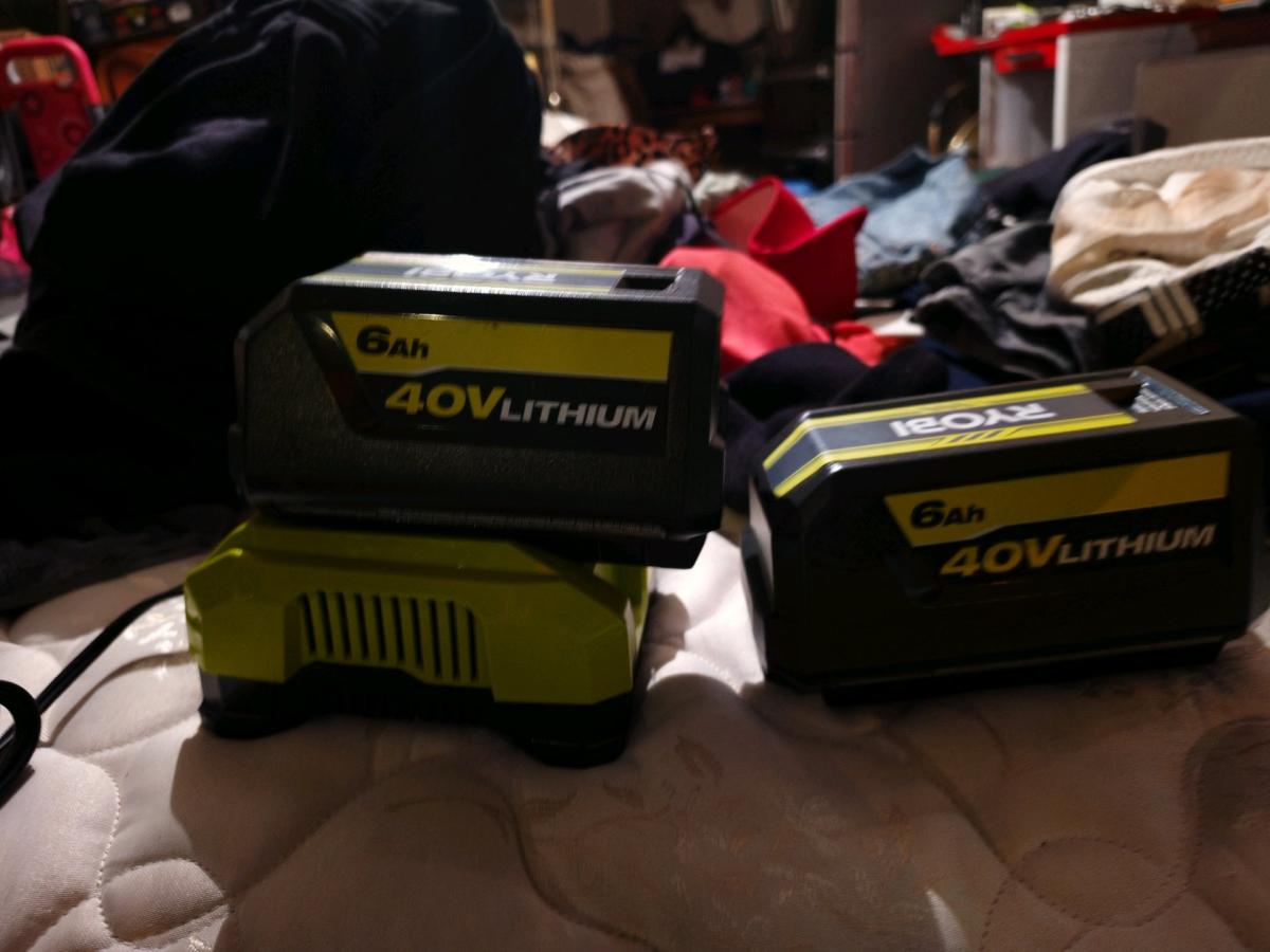 ryboi 40v 6ah battery and charger