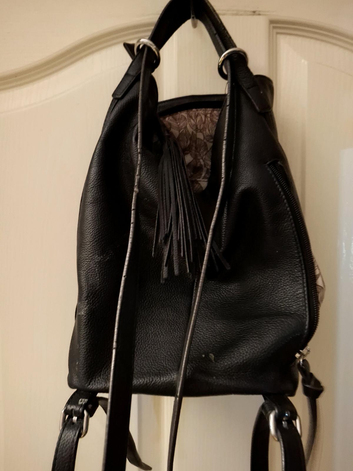 Black Purse Backpack